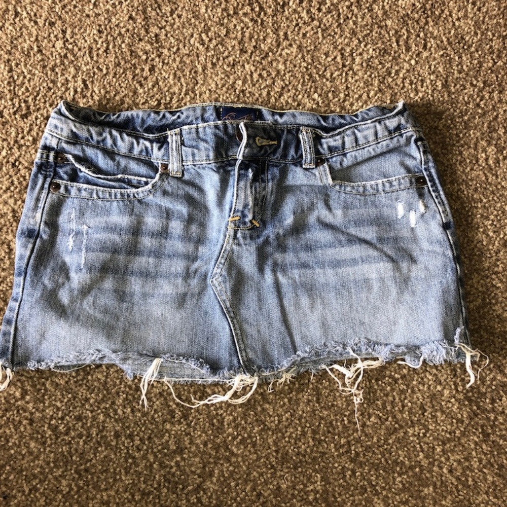 jean skirt